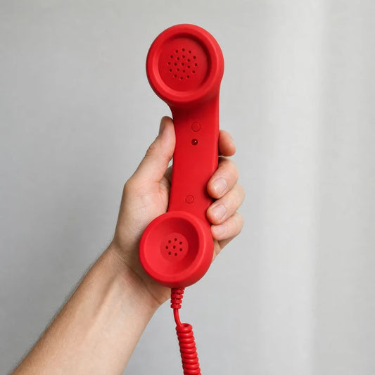 Teléfono Retro compatible con iPhone y Android