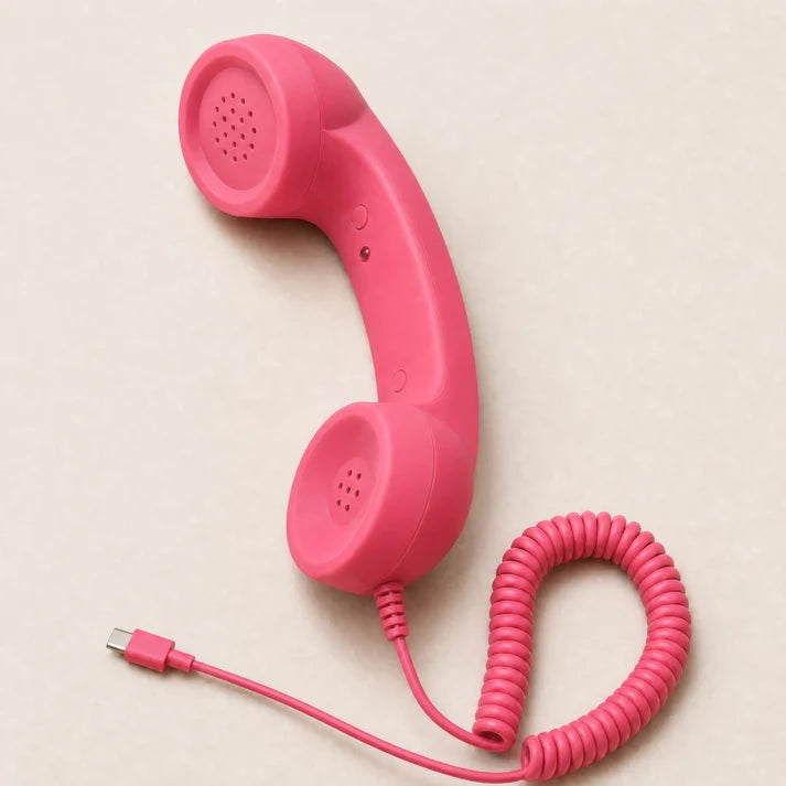 Teléfono Retro compatible con iPhone y Android